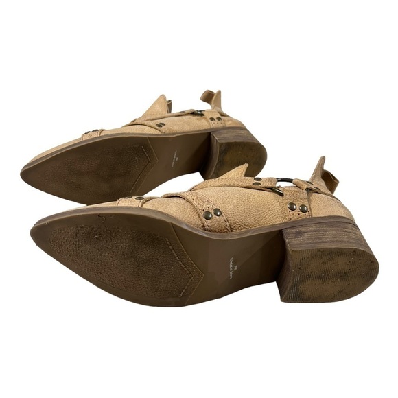 ANTHROPOLOGIE MATISSE Leather Pointed Toe Ankle Booties - Picture 13 of 15